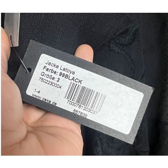 OSKA Latoya Open Front Lightweight Cover NWT Sz. 3 Regular (US XL) - Picture 5 of 9